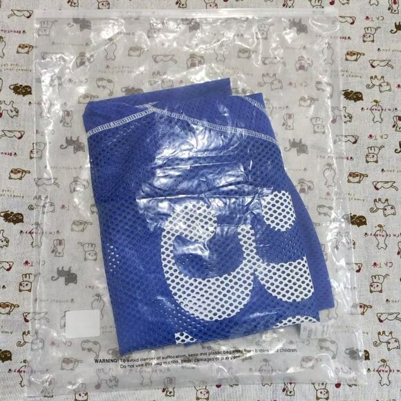 Aime Number 32 Blue Mesh Sports Jersey - Picture 8 of 8